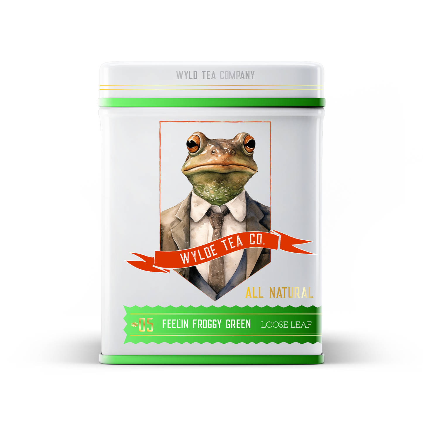 Wyld Tea - Feel'in Froggy Green Tea